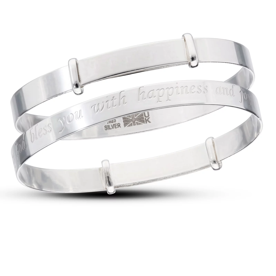 Personalised Baby Bracelets & Bangles