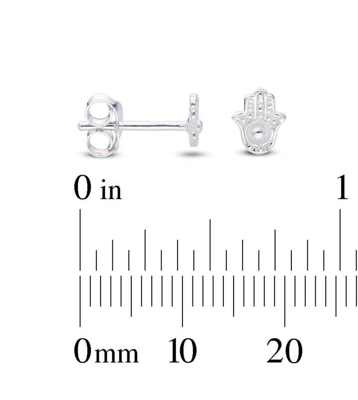 925 Sterling Silver Stud Earrings, Mix, Crystal, Shell, Flower, Butterfly, Cube
