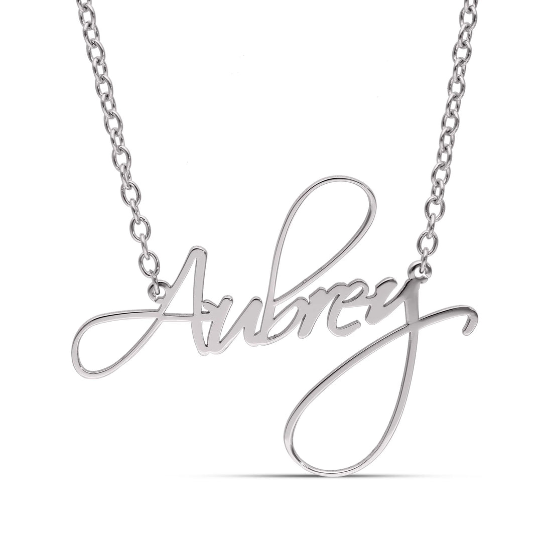 Elevate Your Style with Dolce Valentina's Personalised Stainless Steel Name Necklace