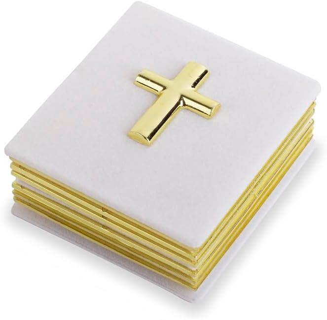 9ct Gold Cross Pendant – Religious Necklace for Communion, Confirmation, Kids & Adults
