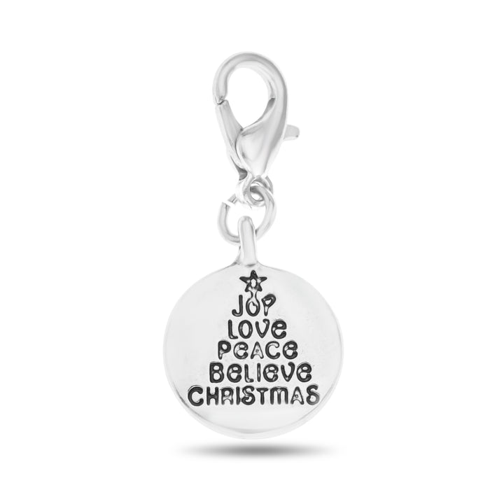 12 Days of Joy Advent Calendar – Christmas Gift with Swarovski Crystals, Charm Bracelet & Necklace
