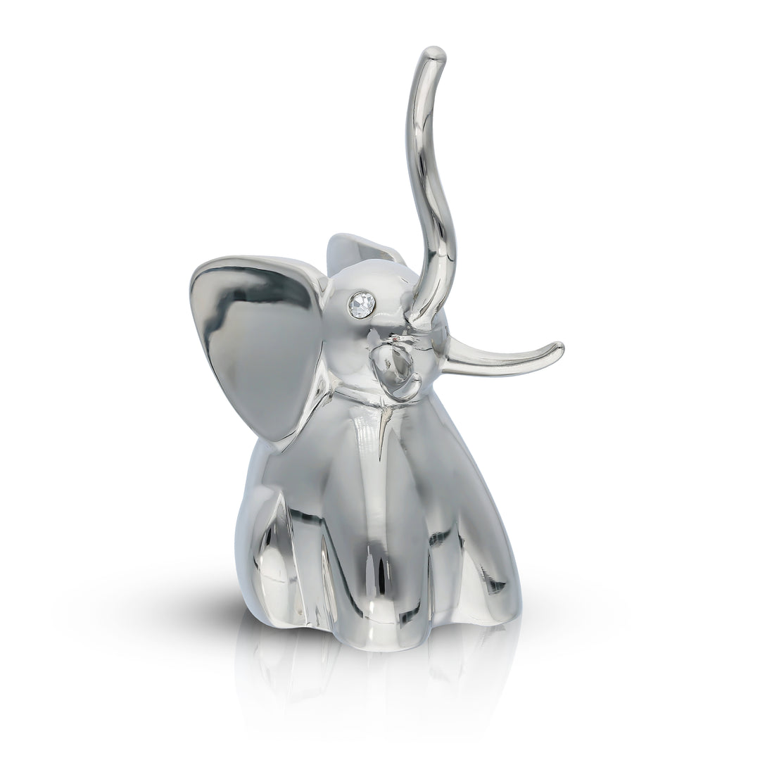 Elegant Silver Ring Holder in Animal Shape – Elephant or Cat Design