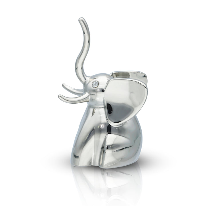 Elegant Silver Ring Holder in Animal Shape – Elephant or Cat Design