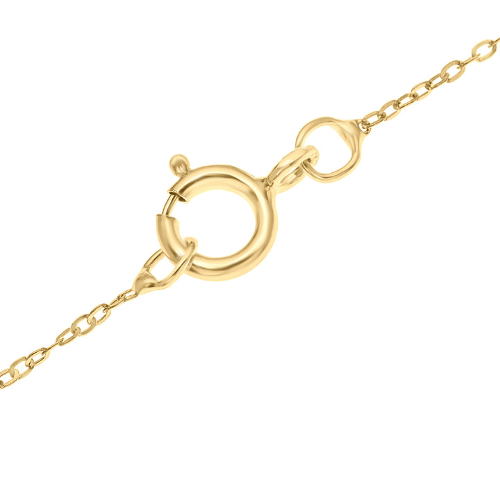 9ct Gold Cross Pendant – Religious Necklace for Communion, Confirmation, Kids & Adults