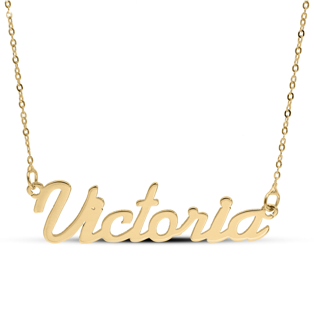 9ct Yellow Gold Name Necklace