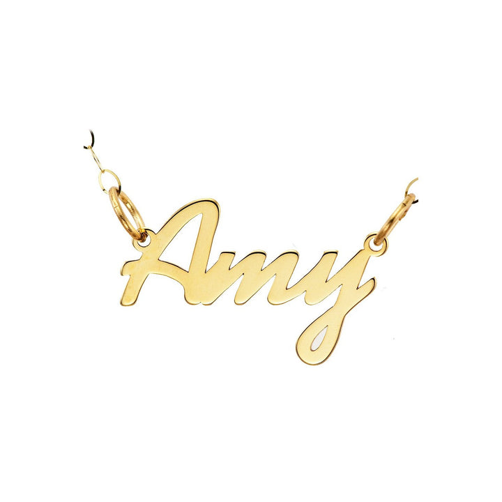 9ct Yellow Gold Name Necklace