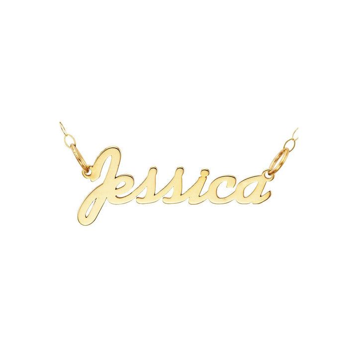 9ct Yellow Gold Name Necklace