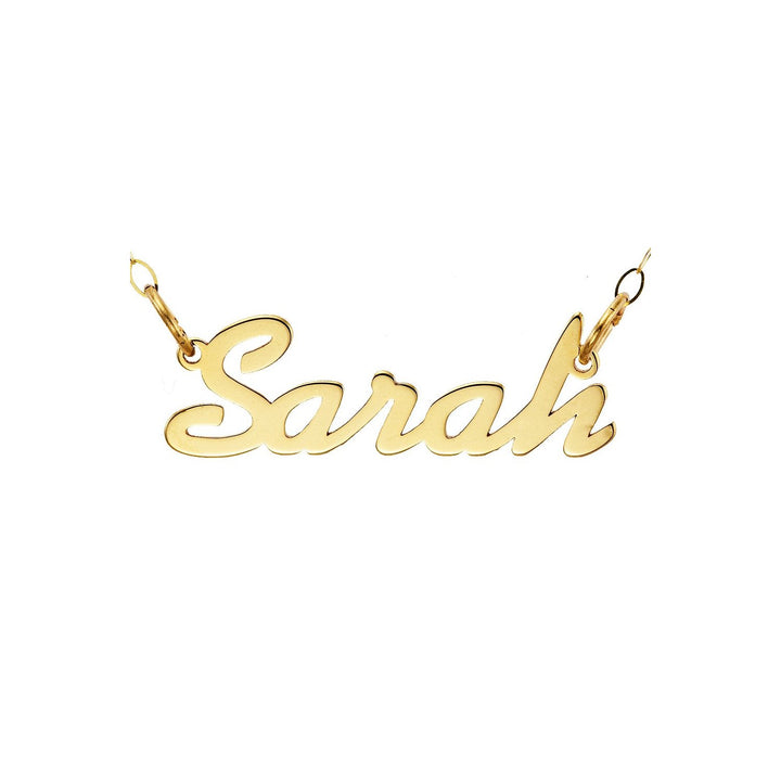 9ct Yellow Gold Name Necklace