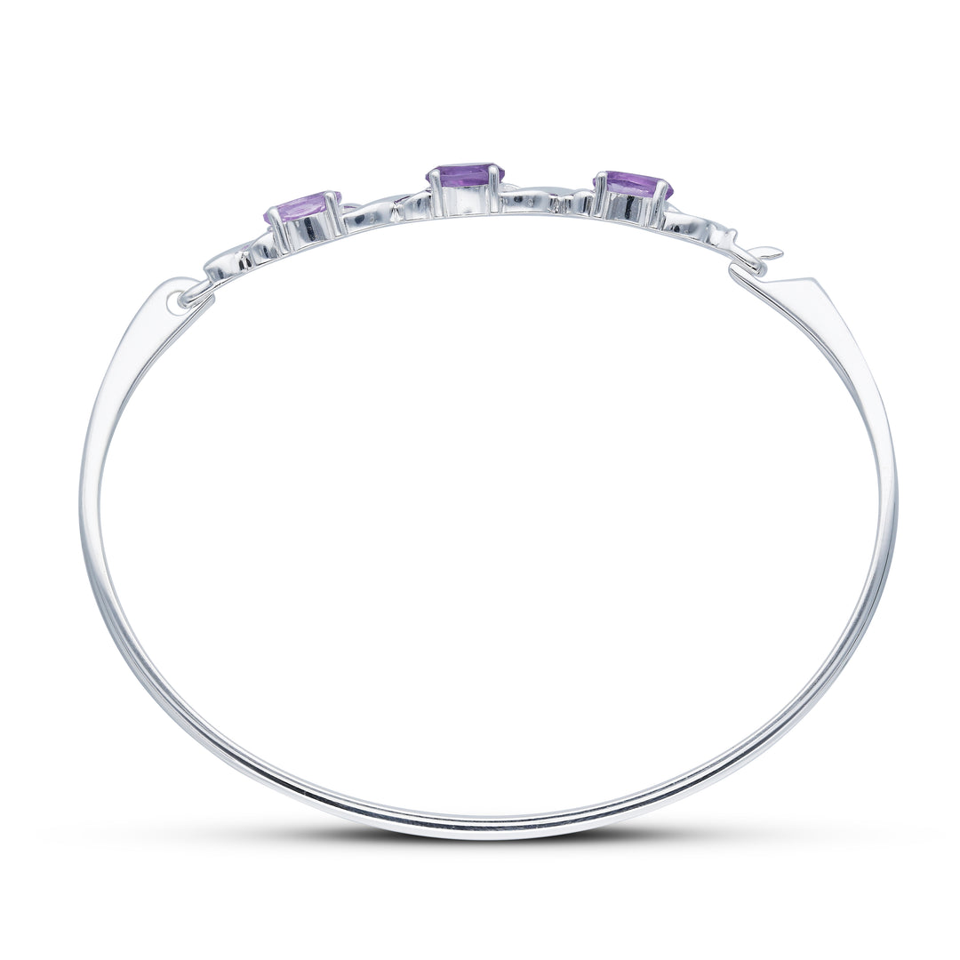 Women's  Amethyst Bangle