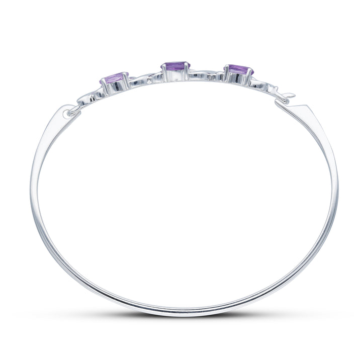 Women's  Amethyst Bangle