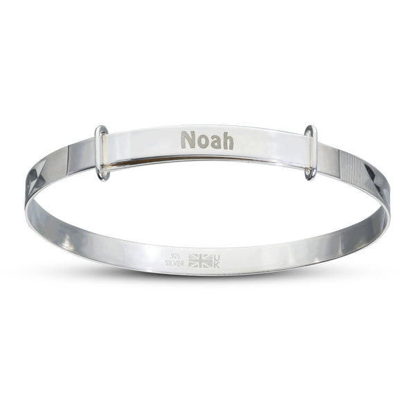 Bracciale Bambino In Argento Angelo Con Targhetta Mabina Gioielli - Foto 3