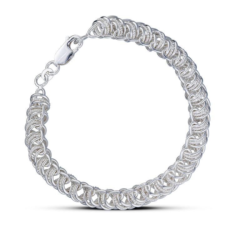 Sterling Silver Twisted Bracelet