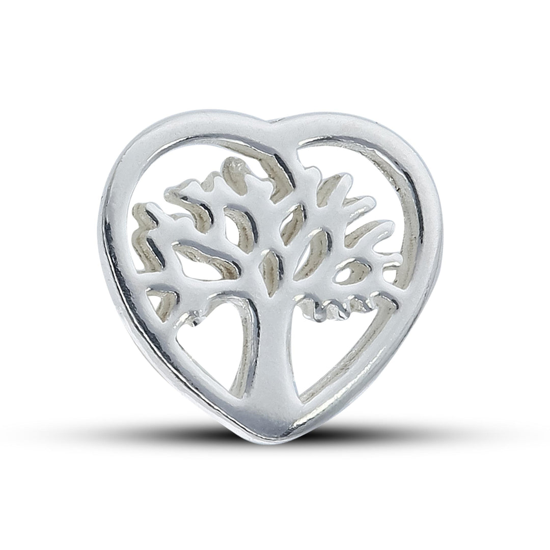 925 Silver Tree Of Life Stud Earrings