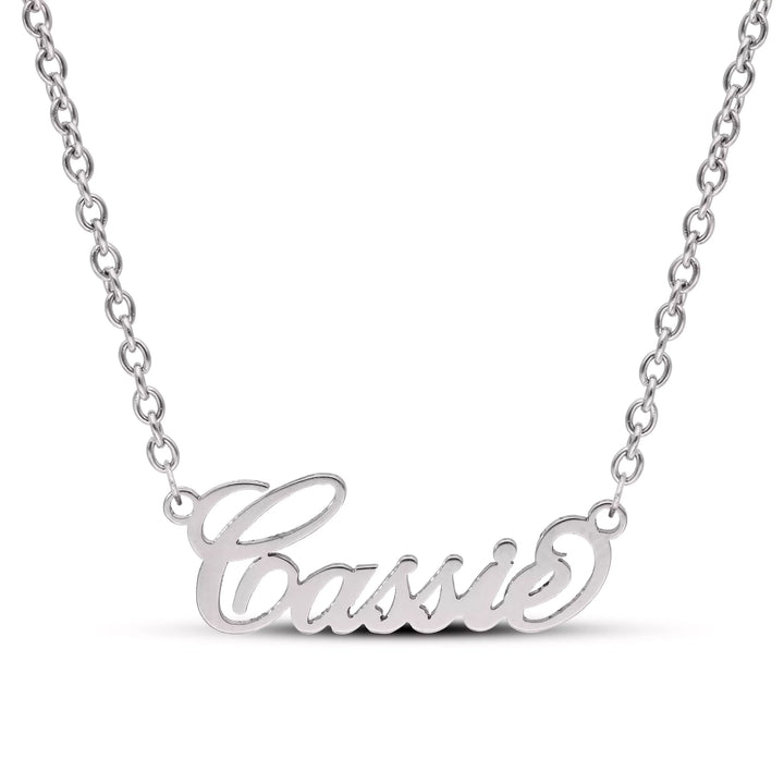 Customised Name Necklace in Stainless Steel